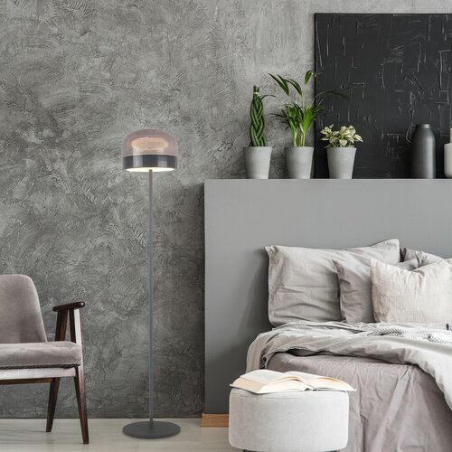 Rábalux 74038 Xelira,beltéri modern álló LED20W H135cm fekete Beltéri lámpa Állólámpa IP20 üveg - Image 7