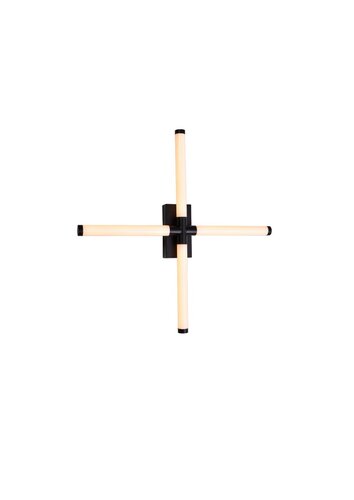 Rábalux 75046 Tilora,beltéri minimál fürdő.mennyezeti LED 16W 60x60cm Beltéri lámpa Fürdőszobai IP44 fekete műanyag
