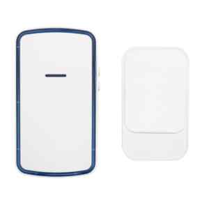 HOME DBK1002AC vezeték nélküli csengő, 100m hatótáv, 38 dallam, fényjelzés, IP68, szabályozható hangerő, fényjelzés